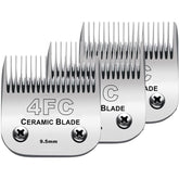 Audoc clipper blades 4FC ceramic-stainless deliver smooth, cooler grooming sessions.