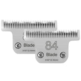 Audoc T84 blade two-pack ready for quick replacements in grooming routines.