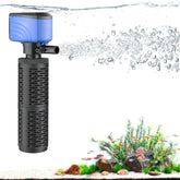 Aulofee 50-150 gallon filter front view demonstrates compact, powerful circulation for healthy large-tank habitats.