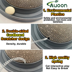AUOON catnip option gray image suggesting increased curiosity and engagement