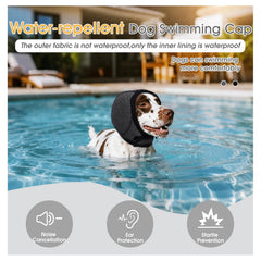 AuraPaw ear protectors with thickened shield reducing shake during grooming or vet visits.
