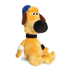 Aurora Bitzer Dog face closeup, premium soft plush materials.