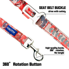 AUROTH heavy-duty dog leash side view emphasizes rugged durability in action