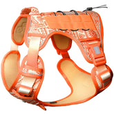 AUROTH tactical dog harness large dog no-pull closeup highlights control and comfort
