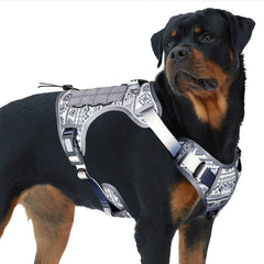 AUROTH tactical dog harness for large dogs with no-pull design improves daily walks.