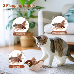 AUSCAT catnip pouch attracts cats and boosts active play during sessions