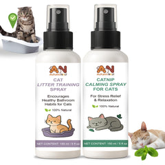 AutumnNest cat calming spray bottle 150ml easing feline stress