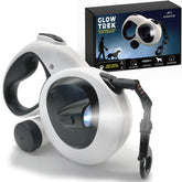 Avanto Lifestyle retractable leash with flashlight 16ft for secure night walks and smooth control.