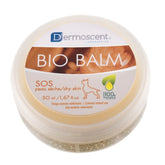 Aventix Dermoscent BIO Balm on a nose to soothe dry, cracked skin and support comfort.