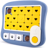 AVOAR dog puzzle toy large purple front view enhances mental stimulation during feeding.