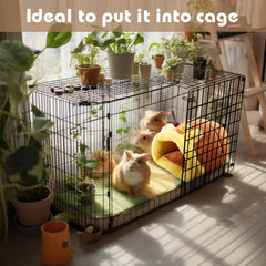 Avont soft velour hideout interior feels plush and warm for cozy naps.