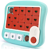 AVOAR large dog puzzle toy mint green front view for enrichment.