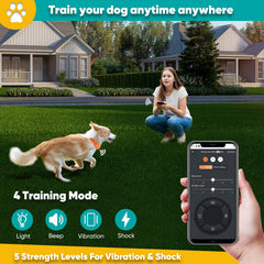 Aweec app interface showing customizable fence options and alerts