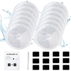 AWoHH filter unit 3.0 kit-assembly shows quick, clean fountain setup for pets.