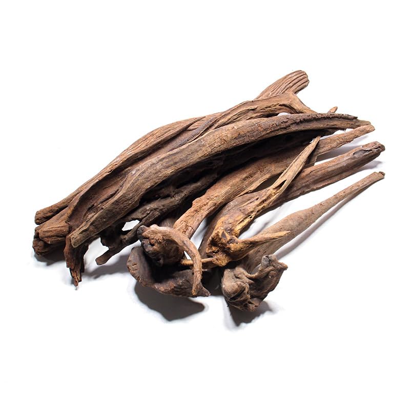 AWXZOM aquarium driftwood branches 2.2lb long for natural setups and hiding spots for fish.