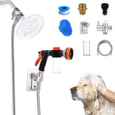AYBBSHOW dog shower attachment sprayer offers easy bath time with adjustable spray patterns.
