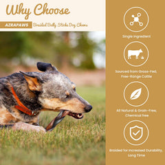 AZRAPAWS grass-fed water buffalo collagen sticks product image