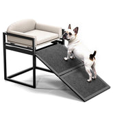 AZV dog stairs with non-slip bottom provide secure footing for safe climbs.