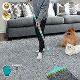 B-Land Carpet Rake Hair Removal lifts embedded fur from rugs for a cleaner look.