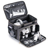 BABEYER dog grooming vacuum bag overview highlights organized storage for grooming tools.