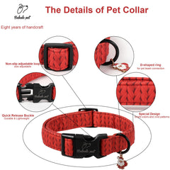 Babole Pet soft cotton and plush lining ensure comfort during long holiday days.