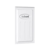 Baboni metal closing panel for X-Large pet door, front view showing controlled entry.