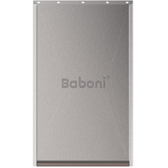 Baboni replacement flap for dog door large close-up with adjustable holes for secure fit