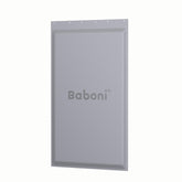 Baboni replacement insulated flap for XL pet door, close-up shows insect protection and weather sealing.
