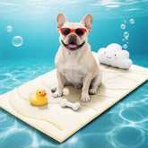 Babygreat dog cooling mat close-up on Arc-Chill fabric showing cooling texture for hot days