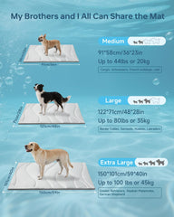 Babygreat dog cooling pad washable and easy to maintain after outdoor adventures