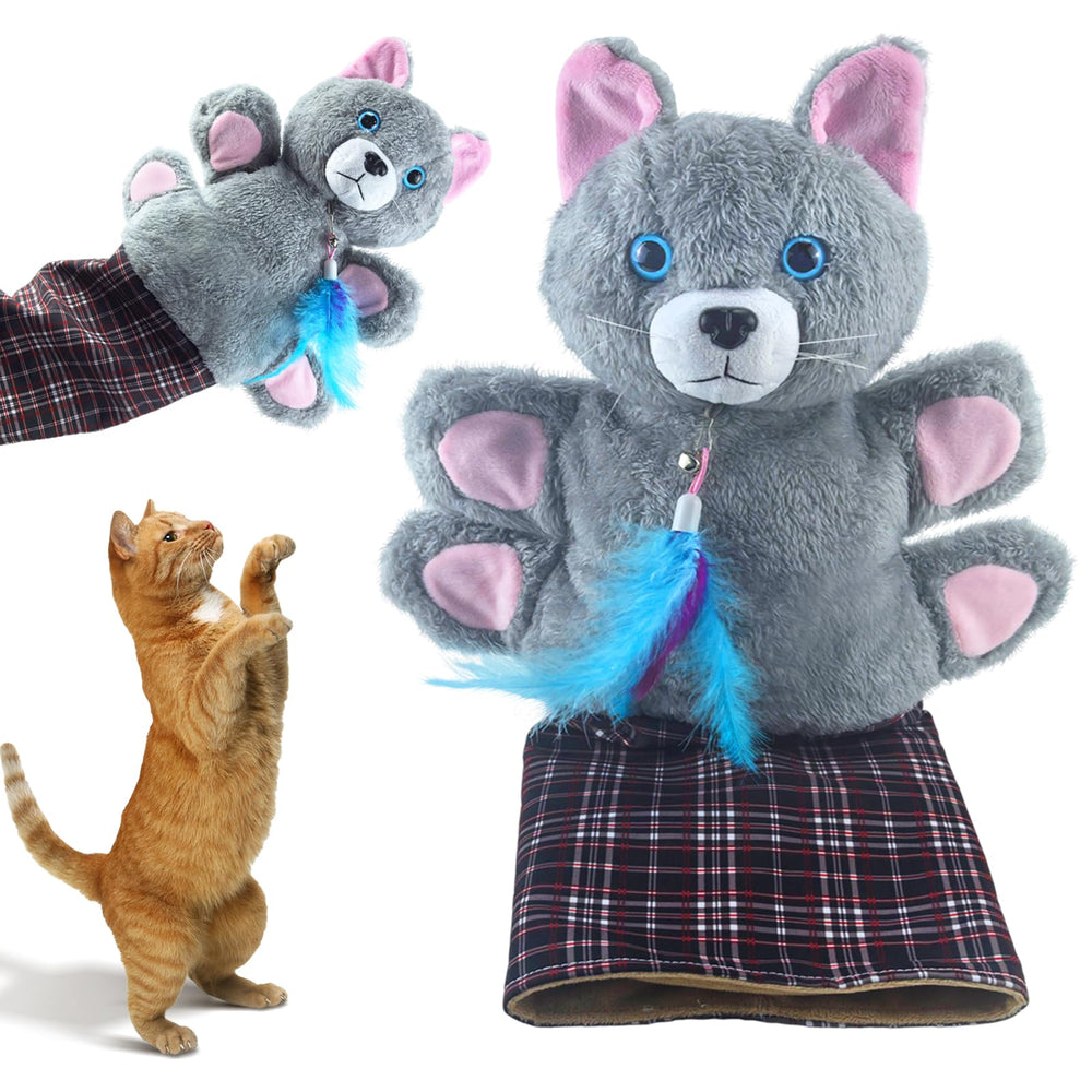 babyye Cat Wrestling Glove closeup with padded grip enables safe, engaging play sessions