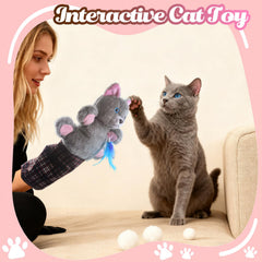 babyye Cat Wrestling Glove fits most hands for comfortable, secure play