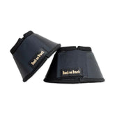 Back on Track therapeutic bell boots on a horse hoof highlighting improved circulation support