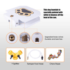 BACOENG paw-pedal activation demonstrates easy hydration on demand for dogs