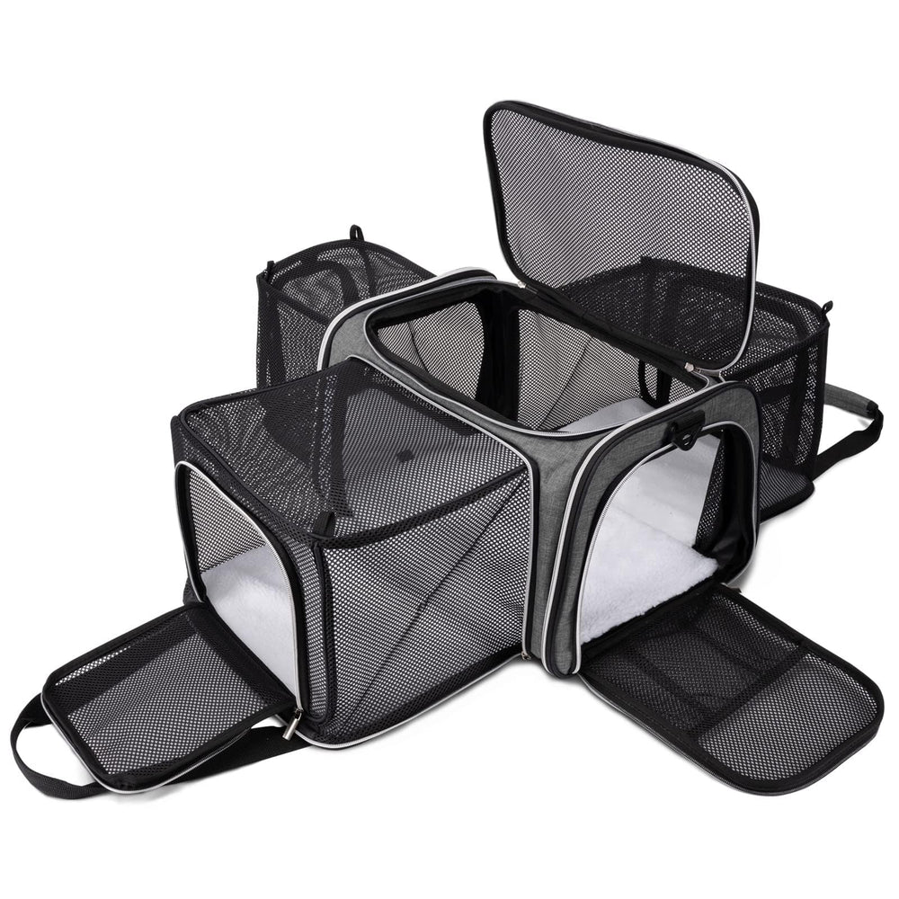 BAGLHER cat carrier airline-approved design supports smooth air travel for small pets.