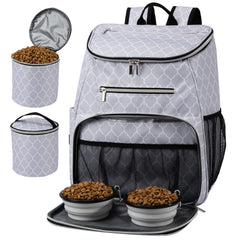 BAGLHER dog travel backpack material close-up highlights durable, waterproof construction for adventures.