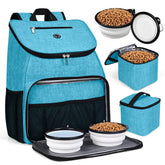 BAGLHER dog travel bag front pocket for on-the-go meals