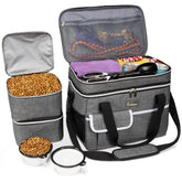 BAGLHER dog travel bag under seat storage for convenient airline travel