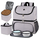 BAGLHER Pet Travel Bag backpack helps keep essentials organized during trips.
