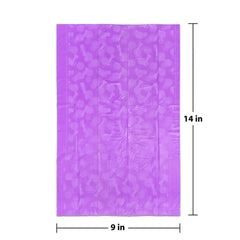 Bags on Board patterned bags close-up reveals thick, durable material for tougher messes.