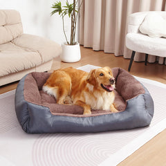 BAILARY dog bed rectangle shape top view shows roomy lounging space