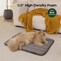BALANCE water-resistant top protects foam and cleans easily after spills.