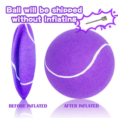 Banfeng tennis ball texture close-up, rubber and felt designed for safe teeth contact during fetch
