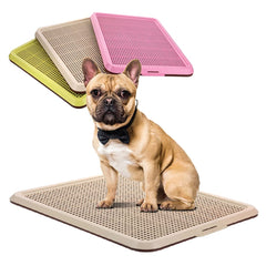 BANU pee pad holder ivory—easy assembly for quick setup in any room.