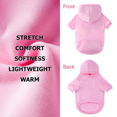 BAOBICUTE hoodie pocket and leash hole keep treats handy and walks easy.