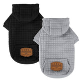 BAOBICUTE dog hoodie back view shows cozy warmth and fit