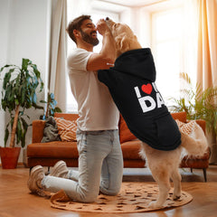 BAOBICUTE dog hoodie pocket detail for convenient treats and keys
