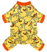 BAOBICUTE dog pajamas strawberry print provide cozy daily wear for dogs.