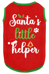 BAOBICUTE dog shirt front view highlights soft cotton stretch for daily comfort.