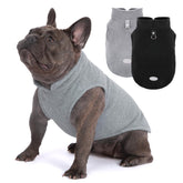 BAOBICUTE soft fleece dog vest front view for warm winter walks